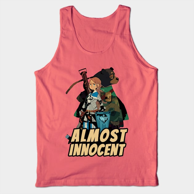 Girl & Bear Tank Top by HiddenLeaders